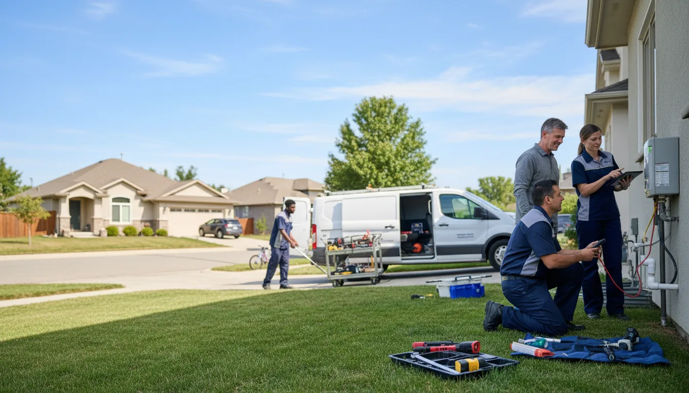 Tankless water heater service in Wendel, CA